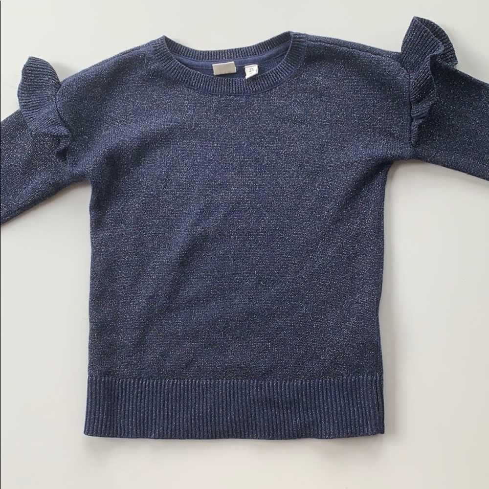 🎉LIKE NEW🎉 GAP RUFFLE SWEATER